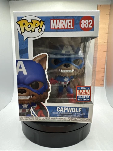 Funko Pop! Vinyl: Marvel - Capwolf - Amazon San Diego Comic Con (Exclusive) #882