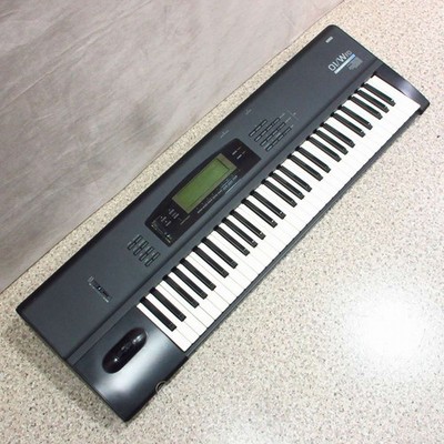 KORG 01/W FD 61-Key Music Workstation Synthesizer MIDI Soft Case Manual Tested