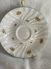 284e Vintage Queen Anne Fine Bone China Yellow Floral Teacup And Saucer — photo 3