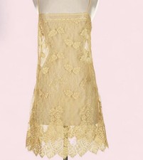 La Perla Vintage 90s sheer lace mini slip dress