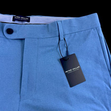 Peter Millar Crown Crafted Surge Performance Trouser Pants Blue 36x32 185