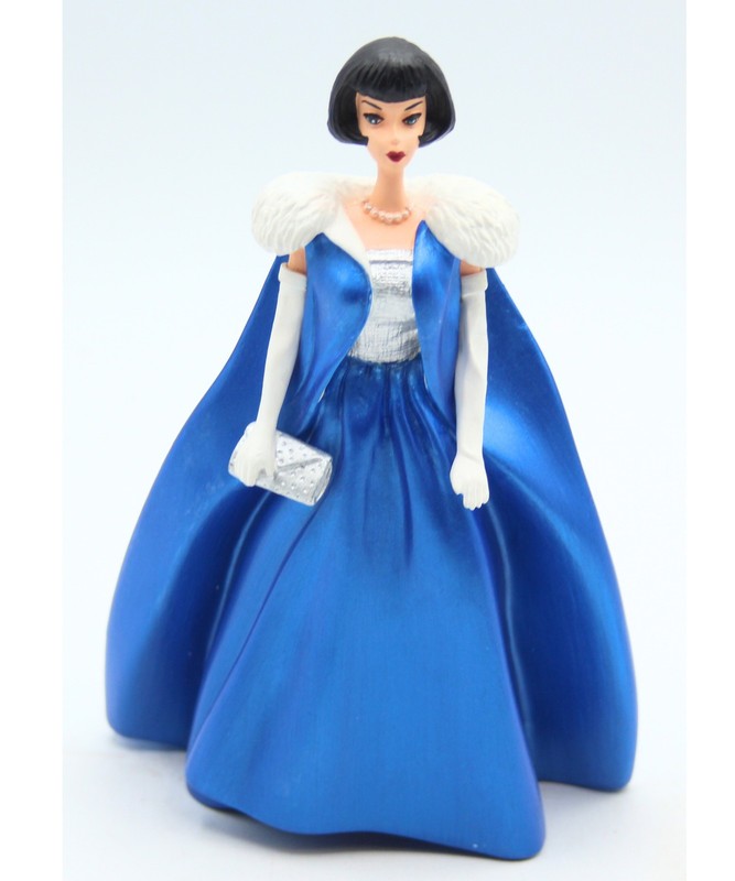 1965 Danbury Midnight Blue Barbie Figurine #B8532