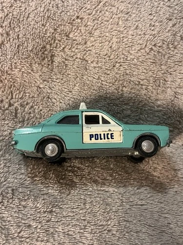 Vintage Diecast Model - Dinky Toys Meccano Ford Escort Police Car No 270