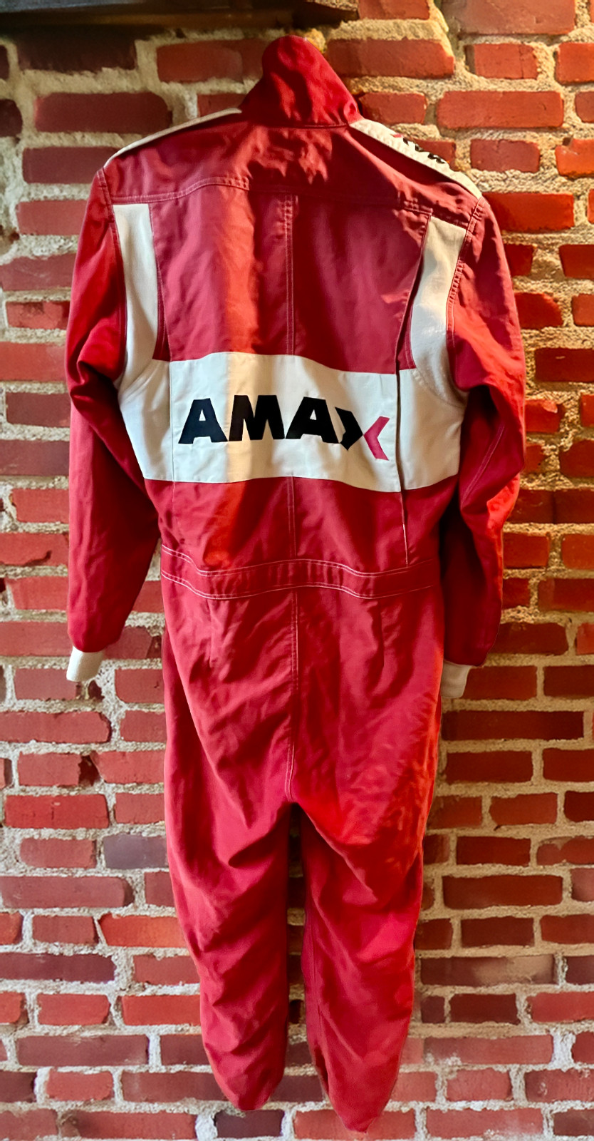 IndyCar Pit Crew Firesuit 1991 Indy 500 Driver Tony Bettenhausen Car AMAX CART