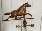 Antique Copper Horse Weathervane