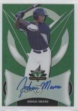 2019 Leaf Valiant Green Prismatic 72/99 Joshua Mears #BA-JM1 Auto 7ba