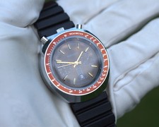 Portento Bullhead Uhr Handaufzug 42-43mm Vintage Selten