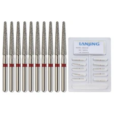 Dental Round End Taper Diamond Burs Fine Grit High Speed Diamond Bur FG 850/016F