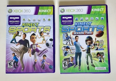 Xbox 360 Game Bundle: Kinect Sports Season 1 & 2 CIB