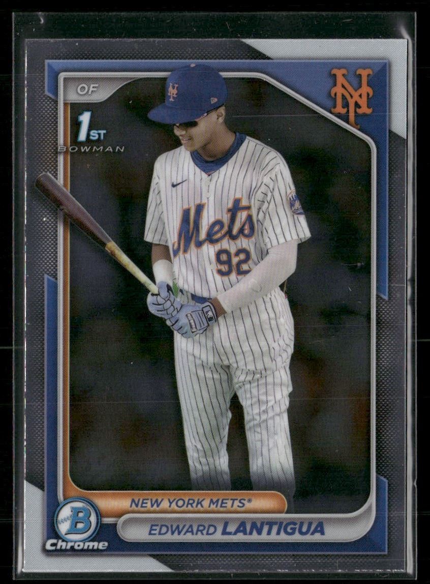 Edward Lantigua 2024 Bowman Chrome Prospects New York Mets #BCP-246