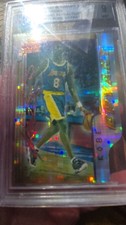 1996 Bowman's Best Picks Kobe Bryant ATOMIC RC Refractor HOF Lakers BGS 9