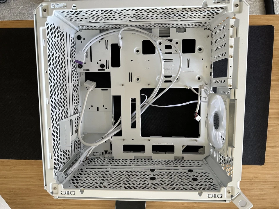 Cooler Master QUBE 500 White Small PC Case High Airflow Mid-Tower ATX - Image 2 of 4