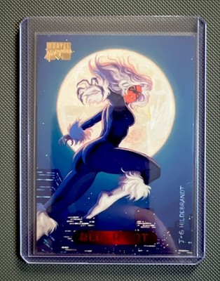 Spider-Man 1994 Fleer Marvel Masterpieces Karte #6 BLACK CAT - MINT CARD! 