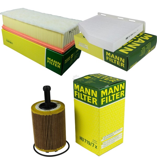 MANN-FILTER Paket FüR Vw Golf Vi Cabriolet 517 2.0 Tdi Tiguan 5N_ 4Motion 137-image