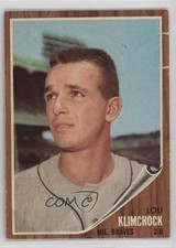 1962 Topps Lou Klimchock #259 6g3