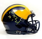 Tom Brady Signed PSA/ DNA Michigan Wolverines New England Patriots Mini Helmet