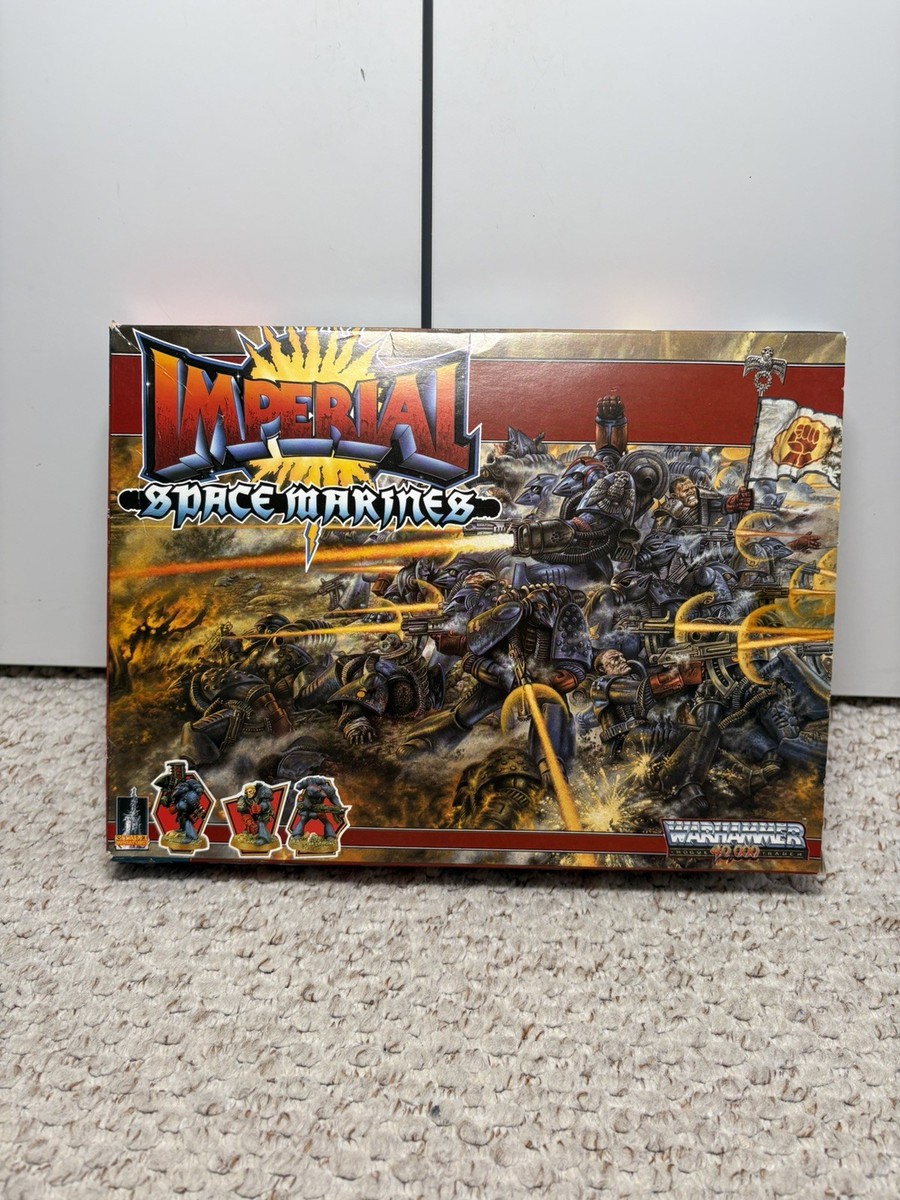 Warhammer 40k Rogue Trader Imperial Space Marines Box RTB01
