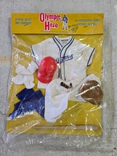 1960's Olympic Hero Johnny Hero Doll outfit unopened Dodgers baseball uniform