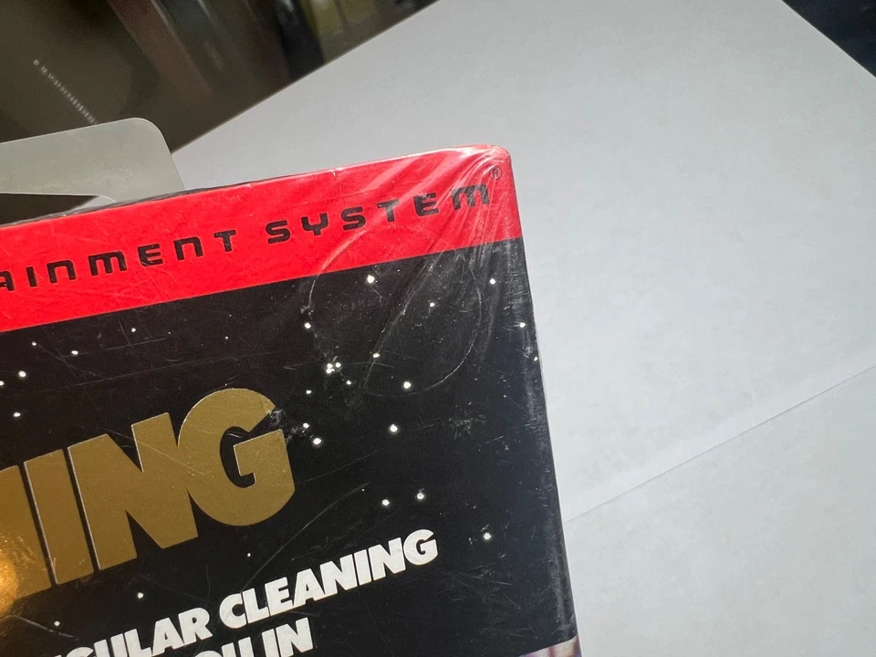 NEW SEALED Nintendo NES Cleaning Kit Mario Version Variant 1991 w/ Hang Tab - Image 3 of 4