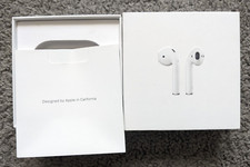 GENUINE APPLE AIR PODS BOX ONLY W/ MANUAL A2032 A2031 A1602