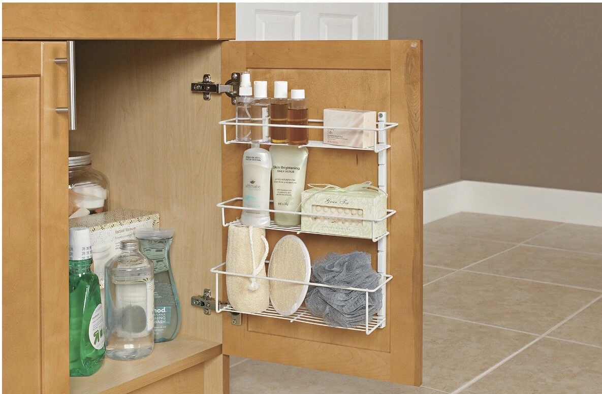 Closetmaid Adjustable 3 Shelf Spice Rack Organizer Kitchen Pantry