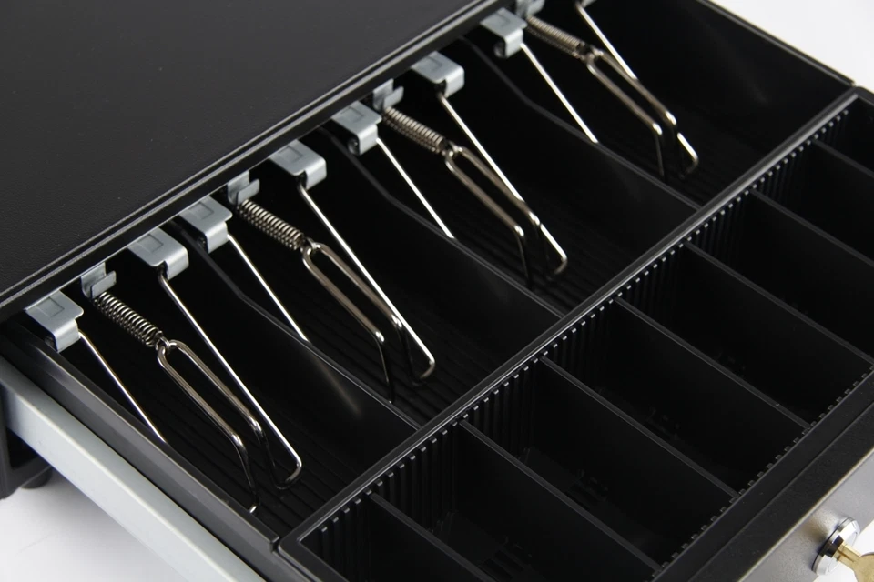 ✅ USB KASSENSCHUBLADE KASSENLADE GELDLADE iQCash 330 USB GELD KASSETTE  - Bild 3 von 4