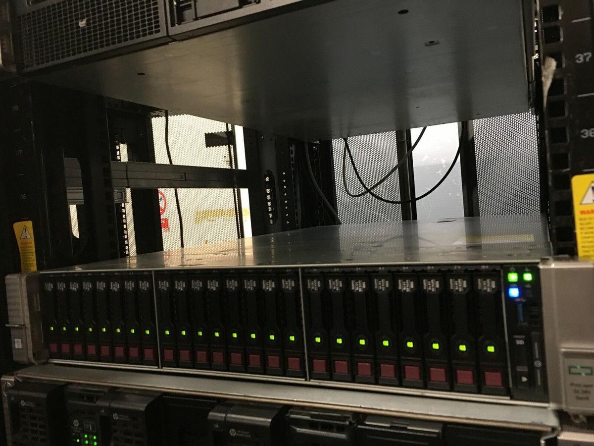 HPE DL380 Gen9 Server Dual 14Core E5-2680v4 **92TB**SSD Storage