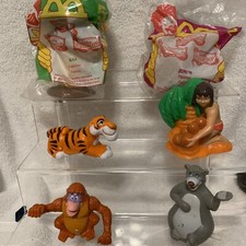 Vintage McDonald s Jungle Book Junior, Baloo, Louie, Tiger, Kaa, Mowgli. B6