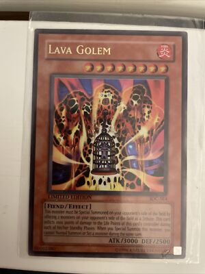 Yu-Gi-Oh! TCG Lava Golem Invasion of Chaos: Special Edition IOC-SE4 Limited LP