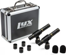 LyxPro SDPC-2 Stereo Pair of Pencil Condenser Stick Instrument Microphone...