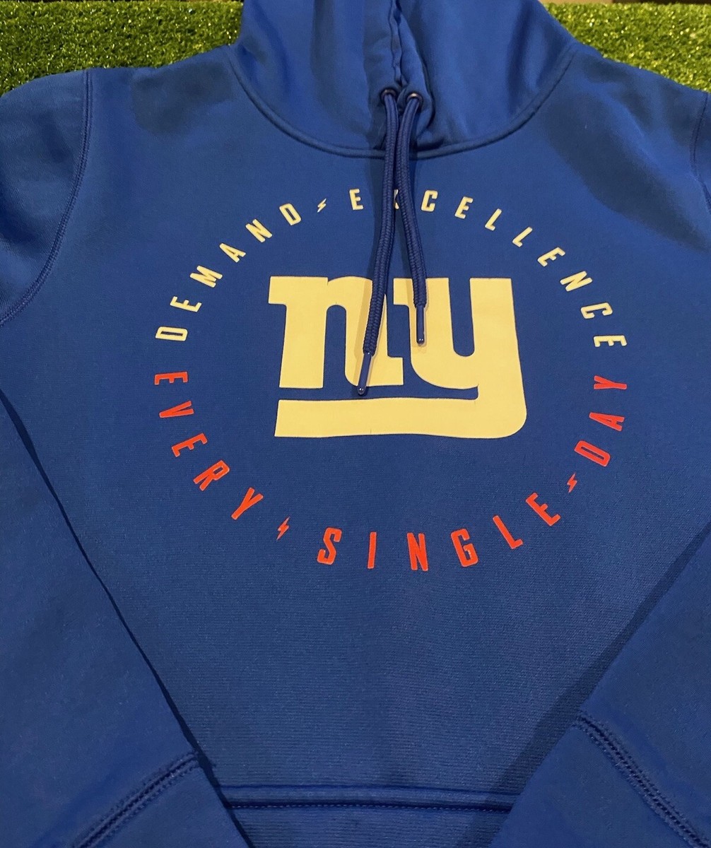 New York Giants hoodie small sweatshirt under armour oversize mens