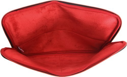 Samsonite Laptop Sleeve 15,6", Custodia Porta PC Unisex Adulto, Nero/Rosso, 15.6 - Foto 3 di 4