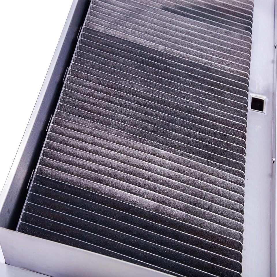 Parrilla de gas CMI encimera radiante encimera comercial parrilla de asador Foto 3 de 4