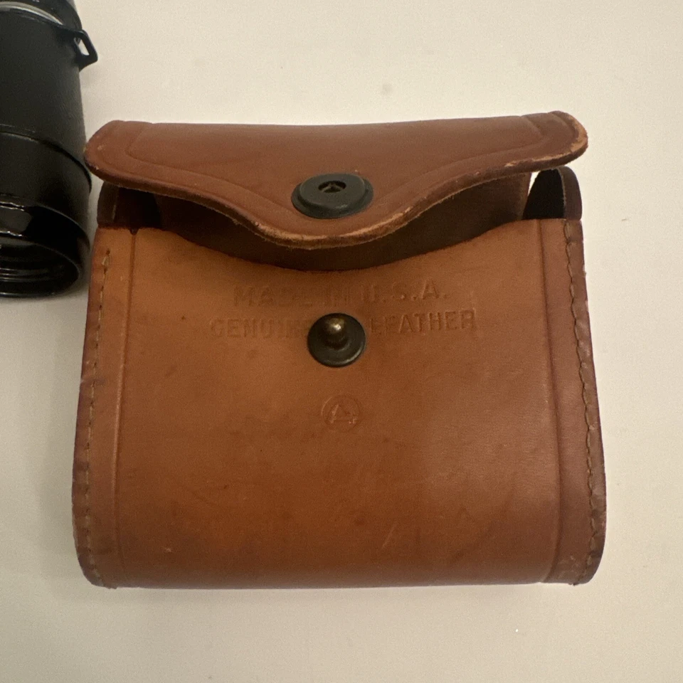 Vintage Trojan Binoculars “36” 3.5 x 40 W/ Case No Strap Made In USA GUC - Image 4 of 4