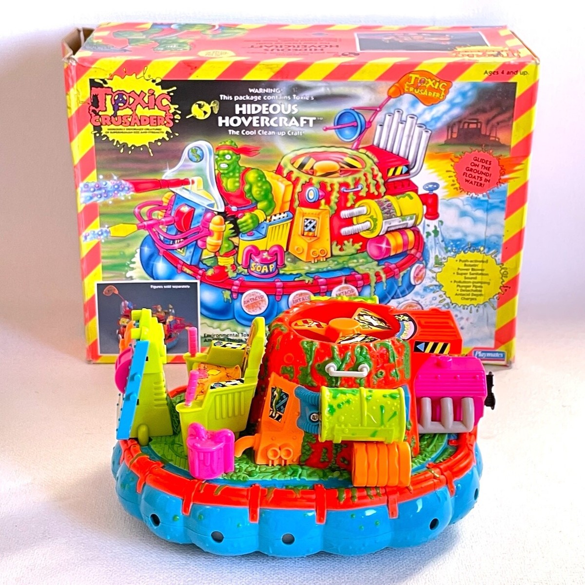 Vintage Toxic Crusaders - Hideous Hovercraft - 991- TOXIC AVENGER