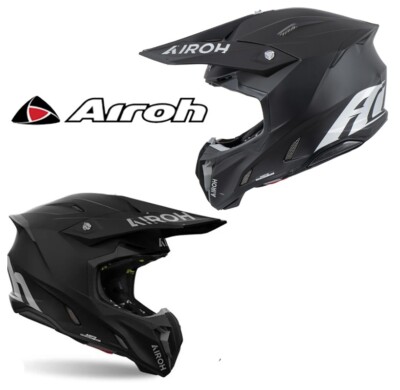 Airoh Twist 3 Offroad Motocross Helmet Black Matte Size M 57-58