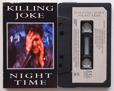 KILLING JOKE - NIGHT TIME (EG EGMC61) 1985 UK CASSETTE TAPE POST-PUNK