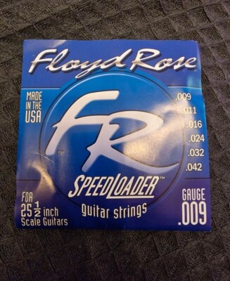 FLOYD ROSE SPEEDLOADER GUITAR STRINGS GAUGE 009 NEU TOP RAR