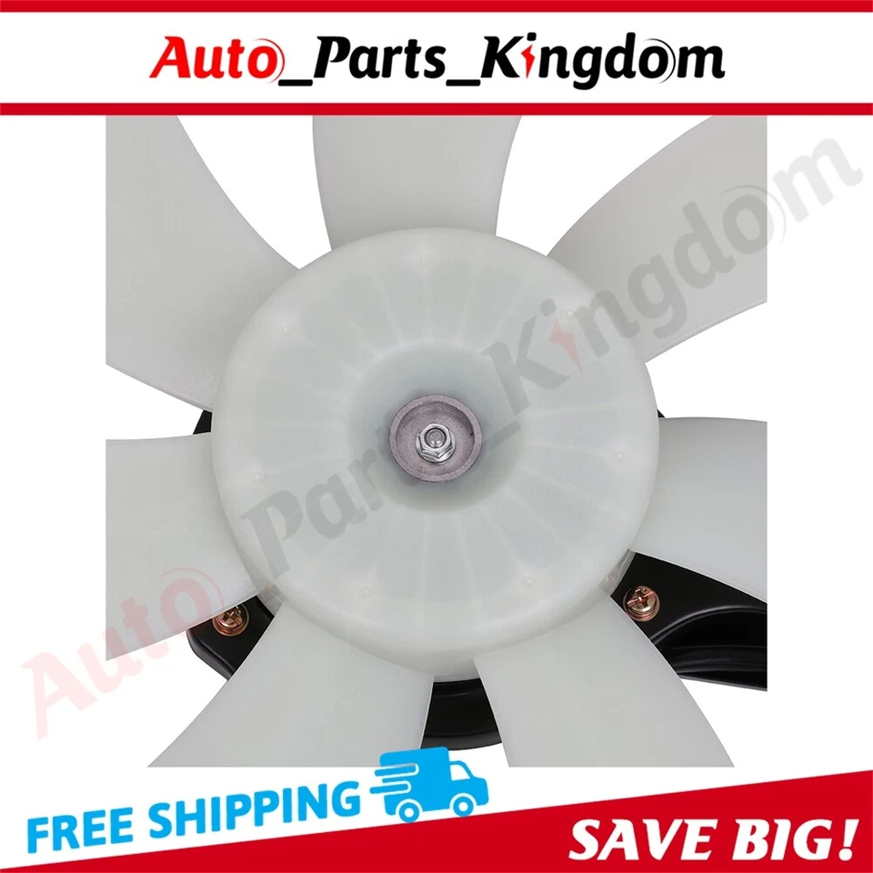 A/C Condenser Cooling Fan Assembly For 2008 2009-2013 Honda Accord Acura RDX - Image 4 of 4