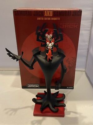 Samurai Jack Aku Maquette Cartoon Network #818/2500 w/COA | eBay