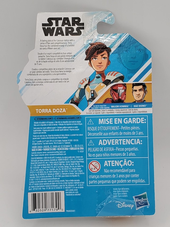 Star Wars Torra Doza Resistance Animated Series 2018 3.75 Inch Action ...