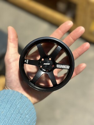 RAYS VOLK RACING TE37 SL Model Miniature Alloy Wheel Christmas