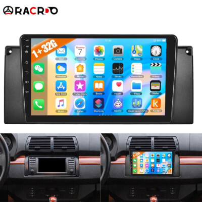 32GB For BMW E38 E39 E53 X5 Car Stereo Radio Android 13 GPS Navi WIFI BT FM RDS