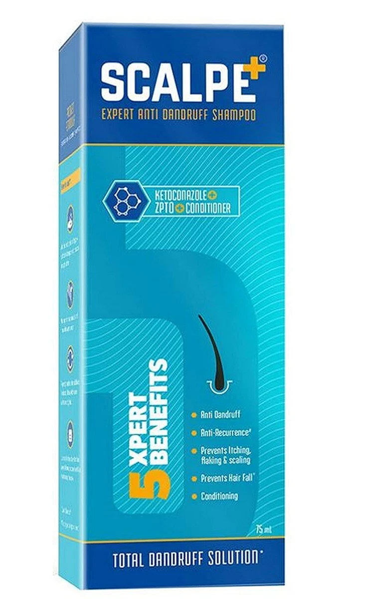 SCALPE Anti Dandruff Expert Shampoo 75ml eBay