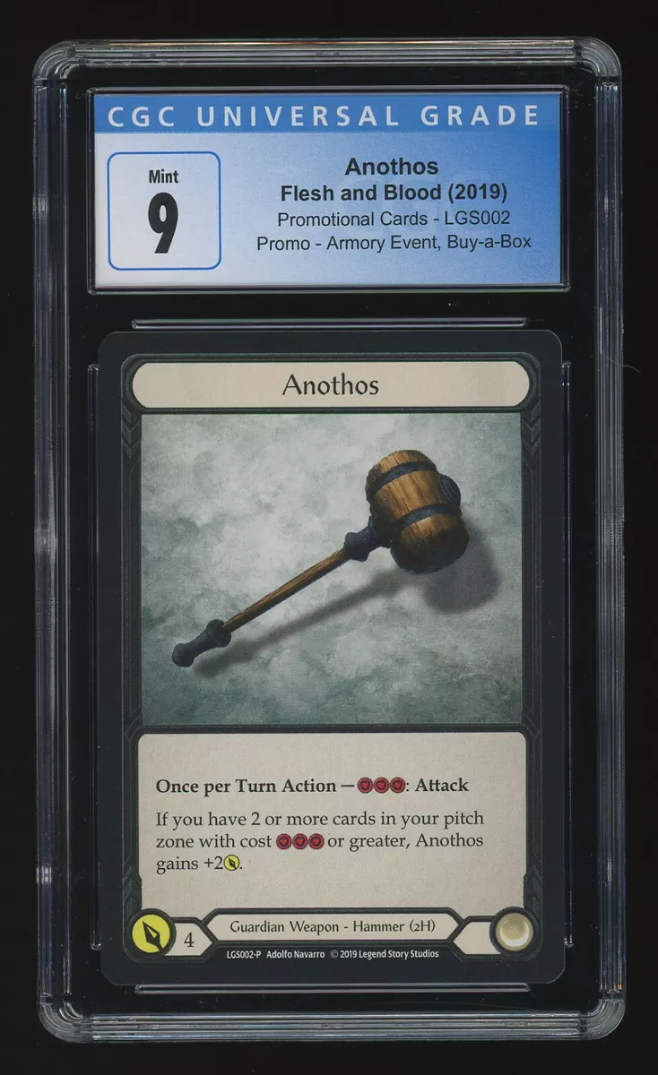 Anothos Cold Foil FAB WTR Promo 2019 - CGC 9 Mint Graded