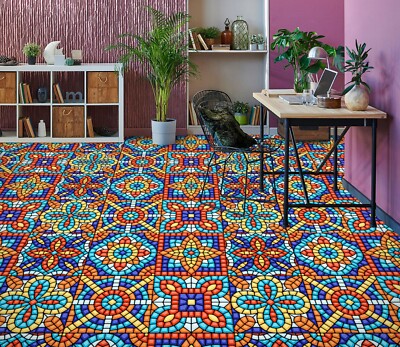 3D Creative Tiles O3879 Floor WallPaper Murals Wall Print Decal 5D Romy 2024