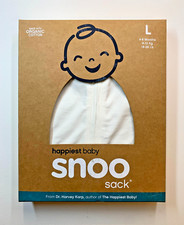 Happiest Baby Snoo Sack Swaddle / Large 4-6 Mos / 18-26 lb / Organic Cotton