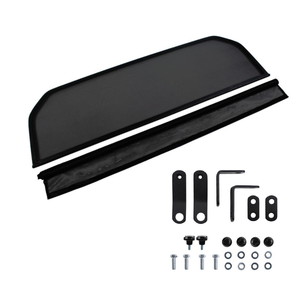 WIND DEFLECTOR MERCEDES-BENZ S-CLASS W111 SINGLE FRAME - BLACK