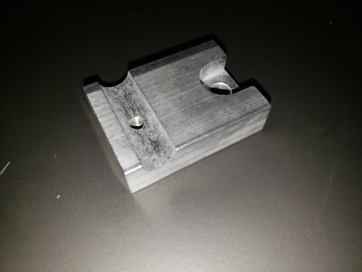 OT-10222 Wedge Mount Block, aluminum (replaces Streamfeeder 44633014)