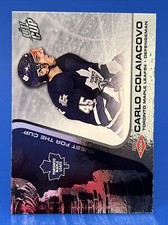 2002-03 Pacific Quest For The Cup Carlo Colaiacovo Rookie Card /950 Maple Leafs